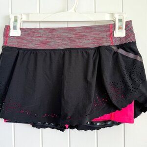 Lululemon Run a Marathon Skirt Skort Size 2